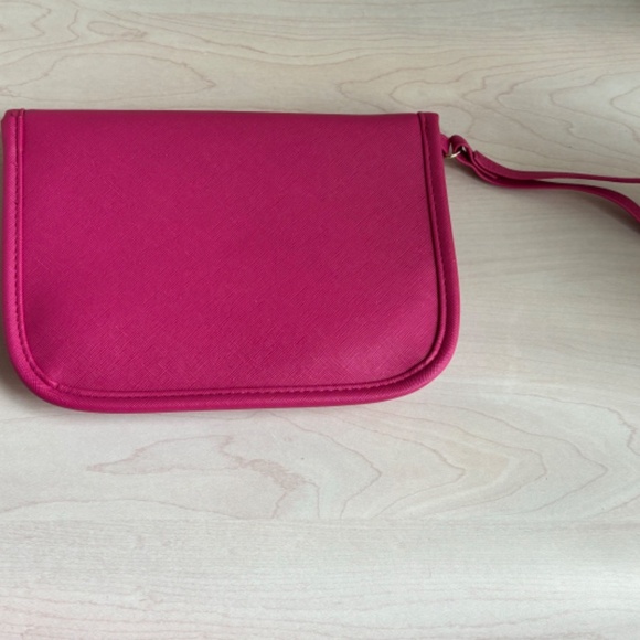 Sale! New Neiman Marcus Pink Tote Bag w/ Pink Wristlet Set - Picture 5 of 5